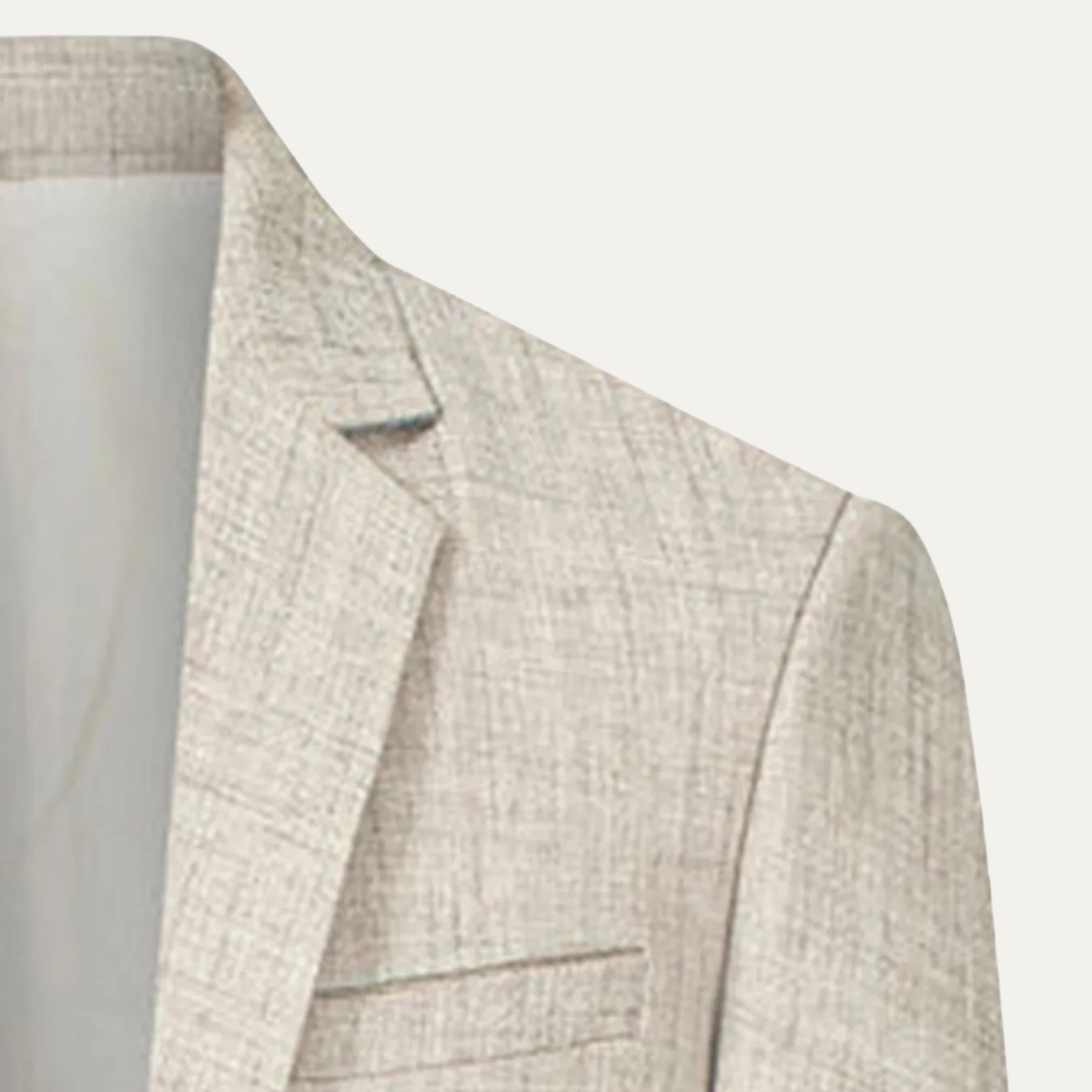 Le Blazer en Coton Slim Fit Décontracté Chic pour Homme Brenton — 6