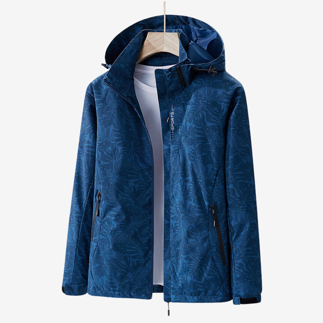 Evy | Veste à Capuche Zippée Imprimée pour le Sport