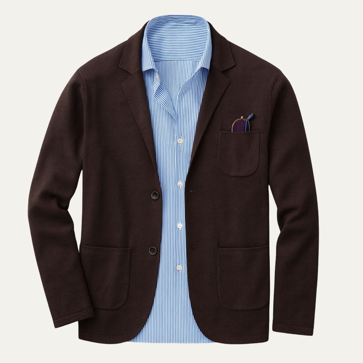 Le Blazer d'Été en Lin Oxford - Invité de Mariage Homme - Occasions Formelles — 5