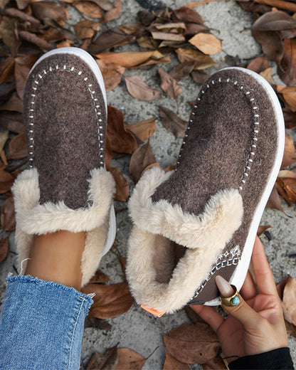 ❄️Bottines D’Hiver Femme Antidérapantes Avec Fausse Fourrure — 3