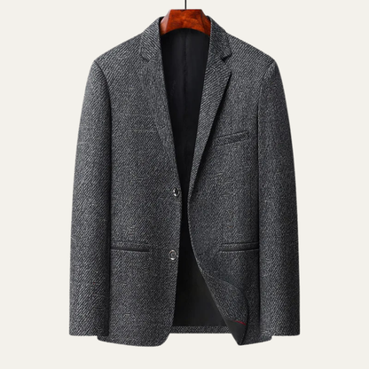 Le Blazer Costume à Carreaux Slim Fit Smart Casual pour Hommes Sassicaia — 7