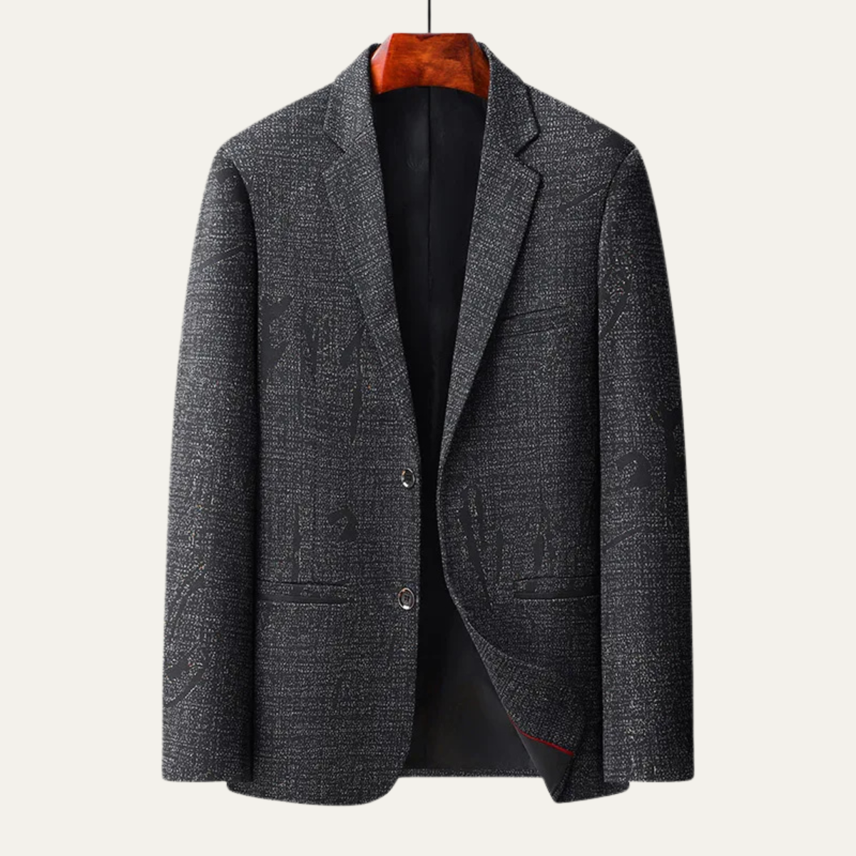 Le Blazer Costume à Carreaux Slim Fit Smart Casual pour Hommes Sassicaia — 6