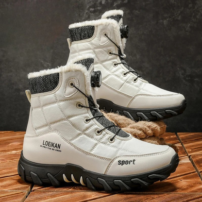 The Northpark Men’s Stylish Plush Lined Snow Boots — 7