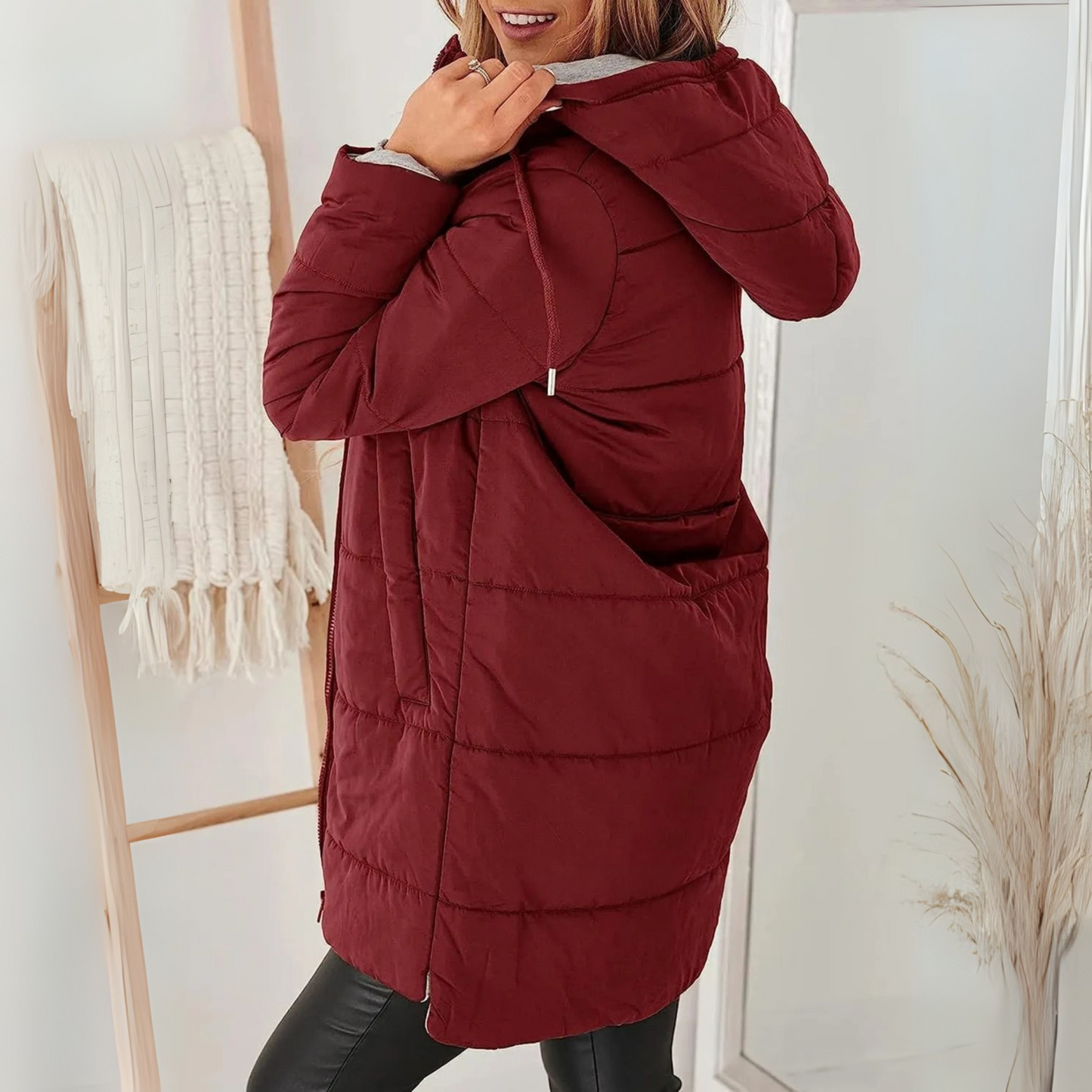 Ainsley - Casual Hooded Puffer Down Jacket — 3