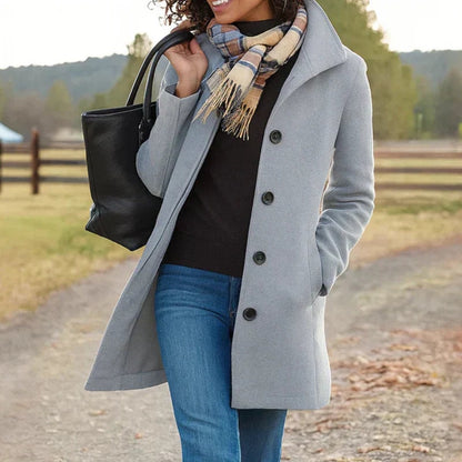 Aurora - Single-Breasted Coat — 7