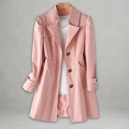 Jamie - Elegant Autumn Trench Coat — 4