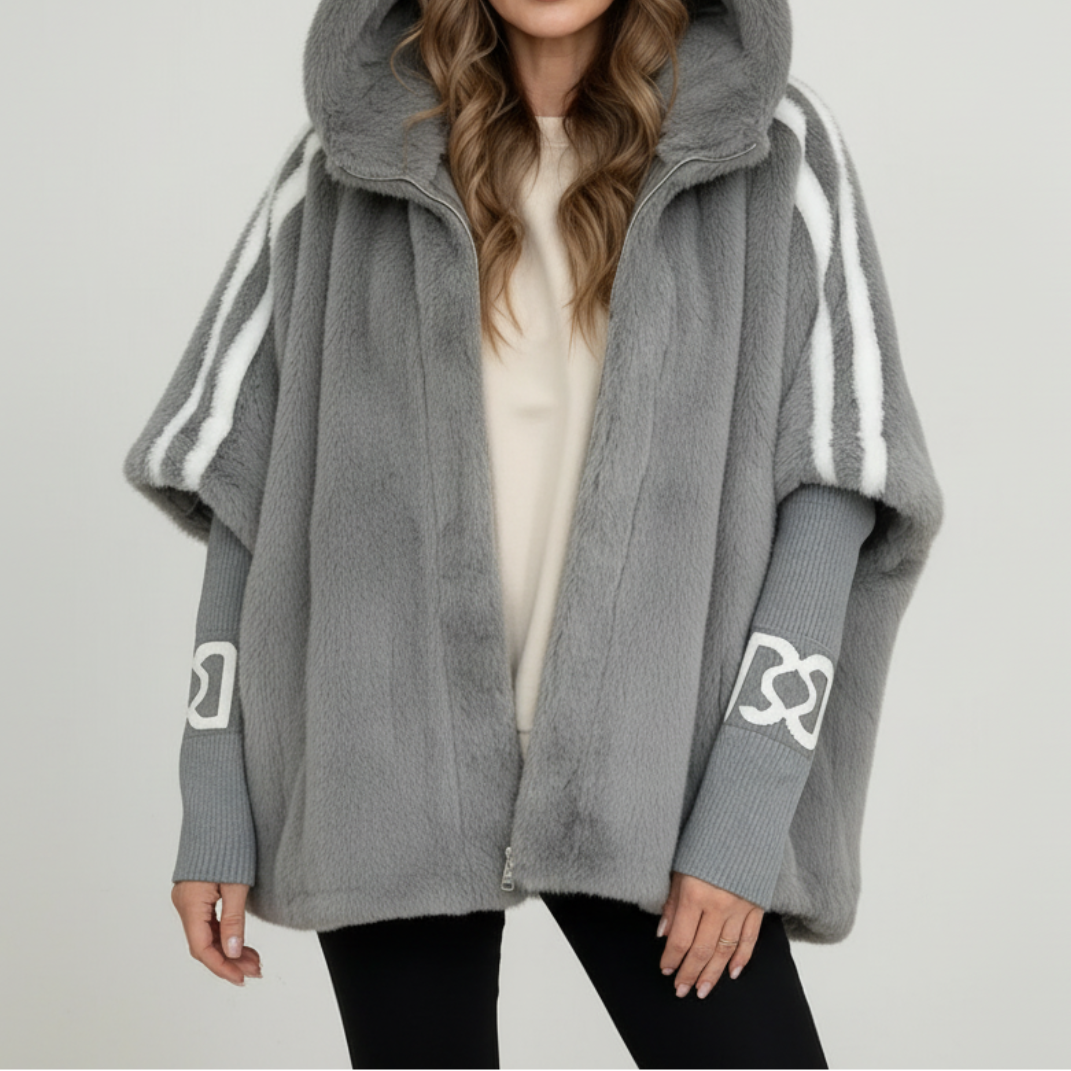 Brielle - Hooded Faux Fur Jacket — 7