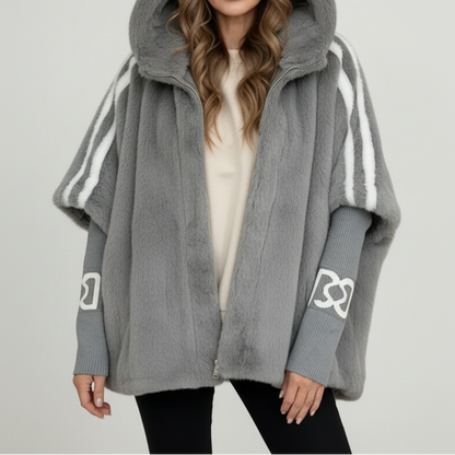 Brielle - Hooded Faux Fur Jacket — 7