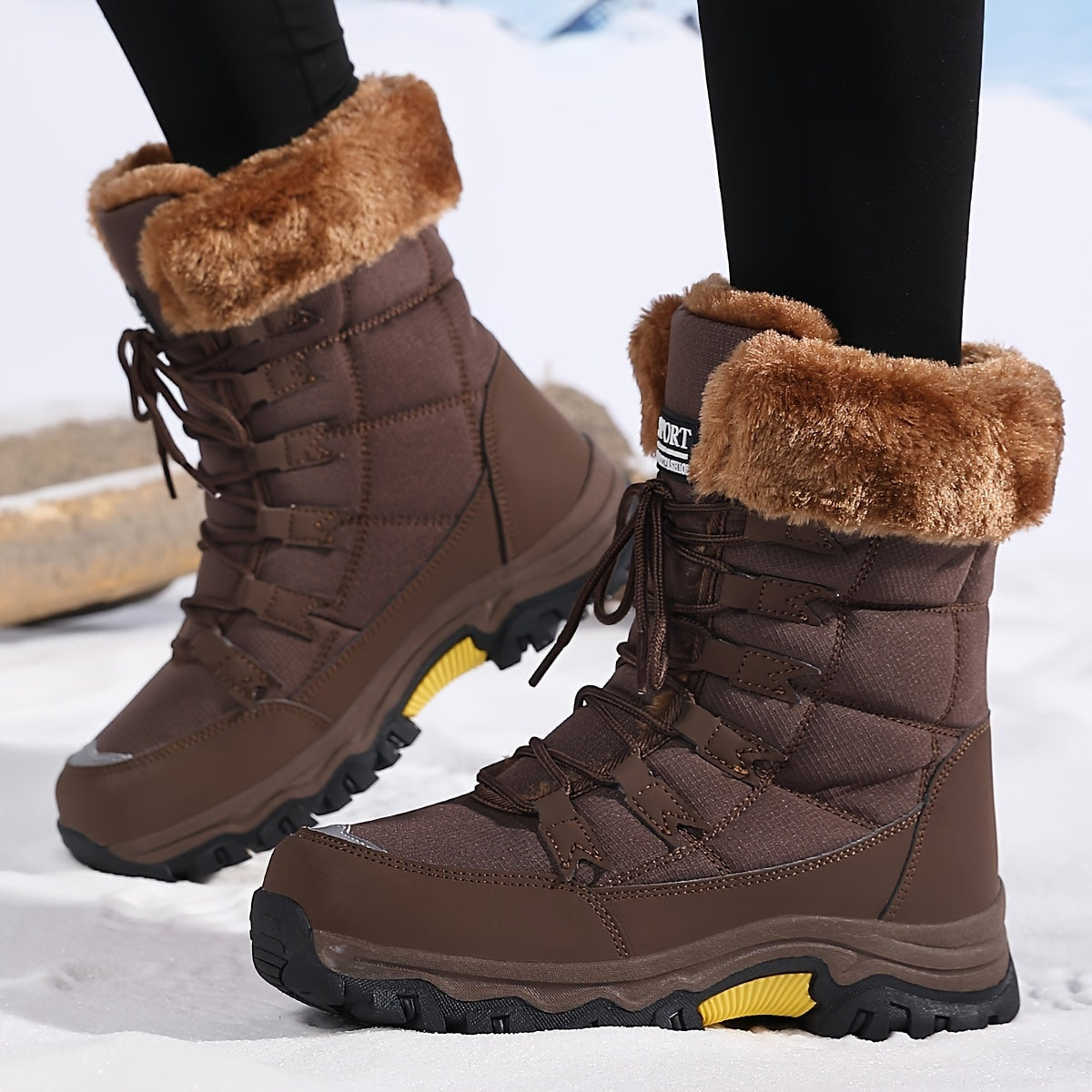 Violette – Bottes d’hiver chaudes femme — 6