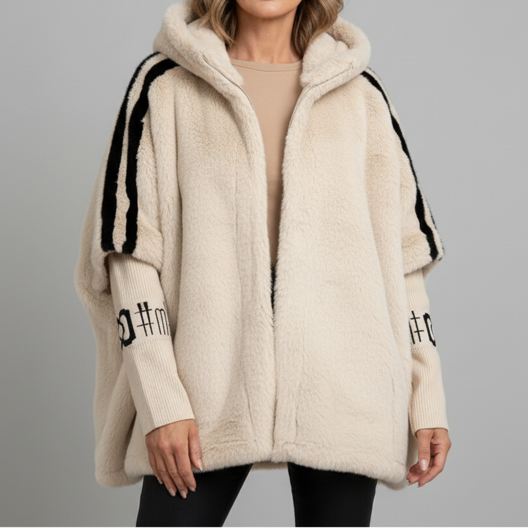 Brielle - Hooded Faux Fur Jacket — 6