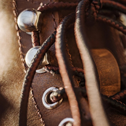 The Grayfield Men’s Lace Up Combat Leather Boots — 4
