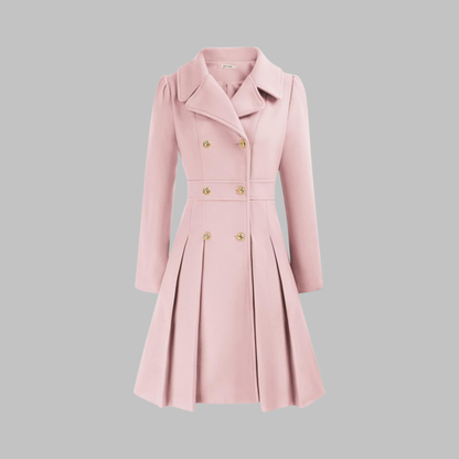 Amelia - Elegant Long Sleeve Coat — 7