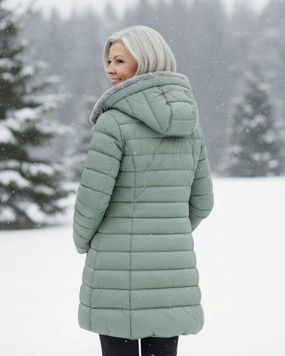 Grace - Warm Fleece Puffer Jacket — 12