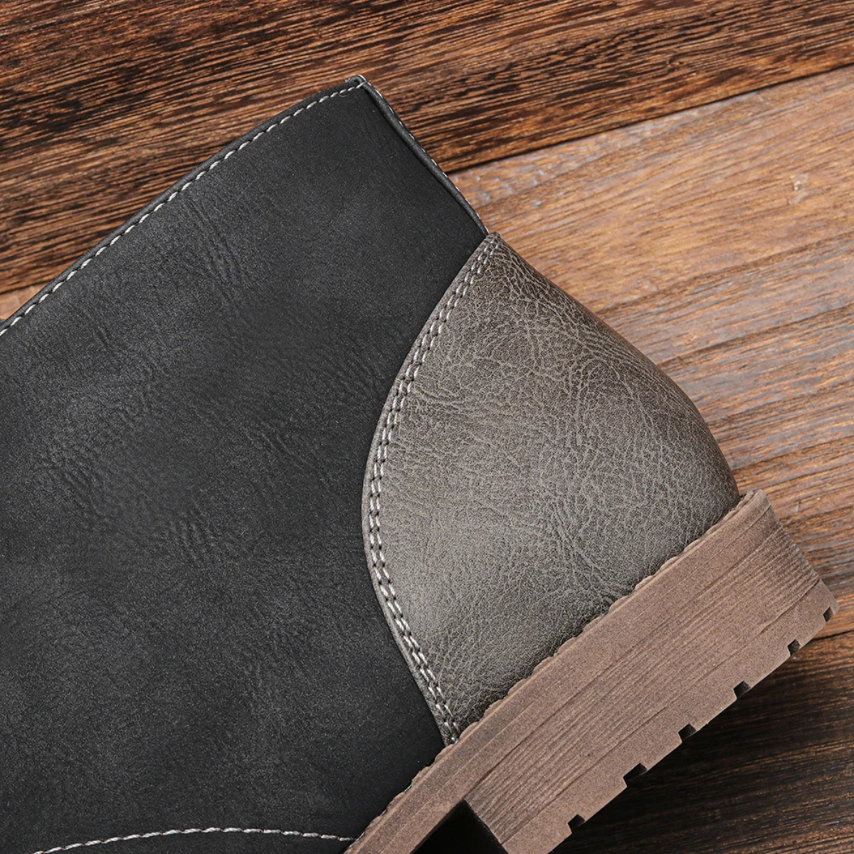 The Elderpine Men’s Elegant Vintage Smart Leather Boots — 7