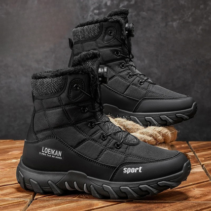 The Northpark Men’s Stylish Plush Lined Snow Boots — 3
