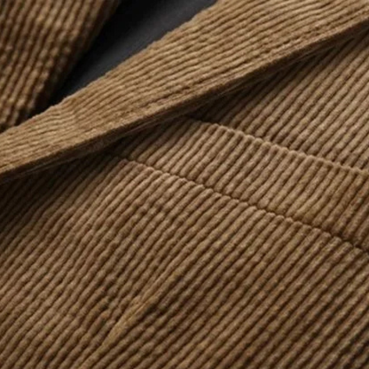 La Veste Blazer d'Affaires en Velours Côtelé Épais pour Hommes Lancaster — 5