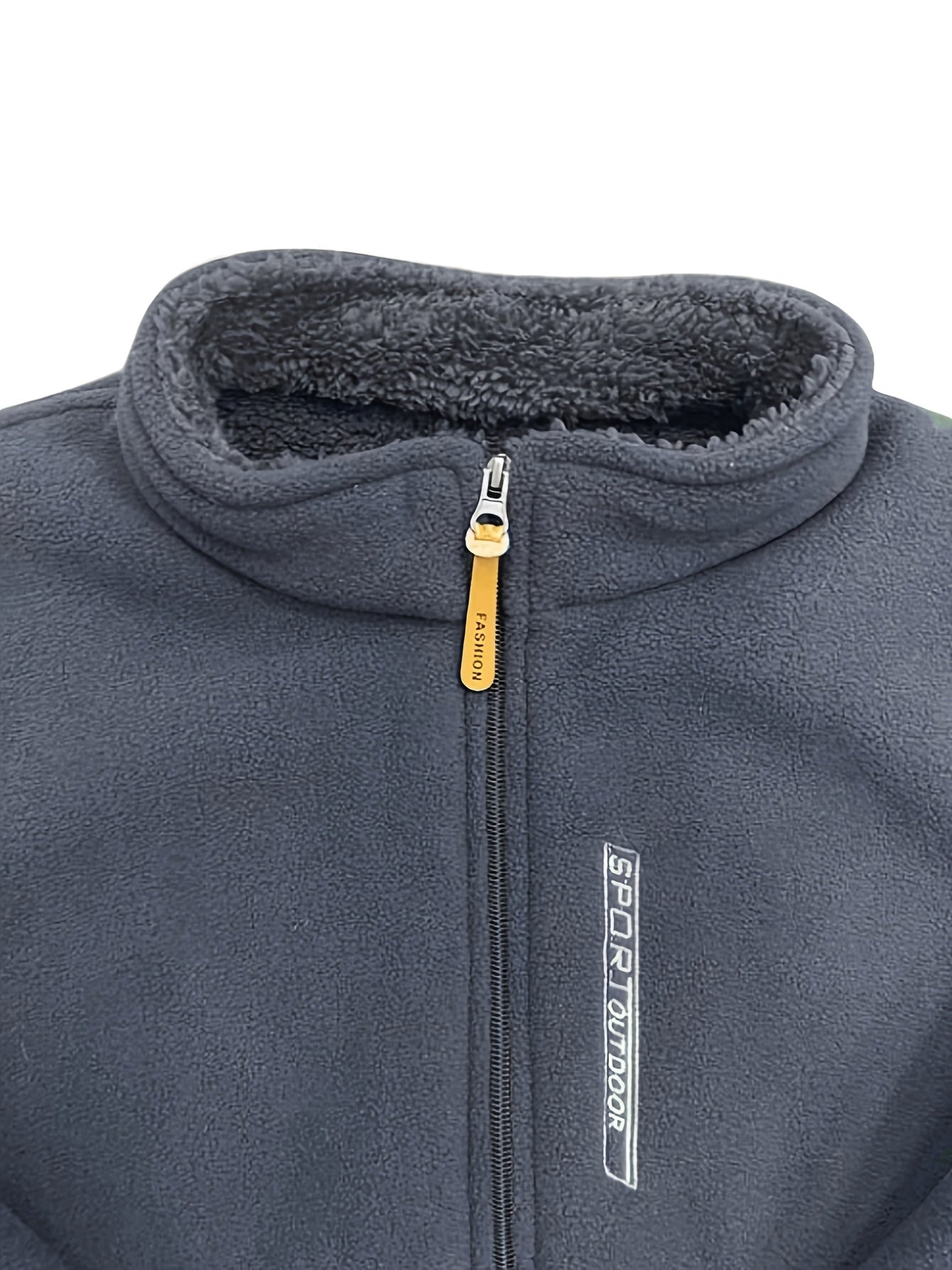 Nouvelle veste doublée en polaire, plusieurs couleurs disponibles, facile à assortir, manteau d'automne et d'hiver pour femmes, manteau décontracté de couleur unie doublé en polaire et épaissi — 8
