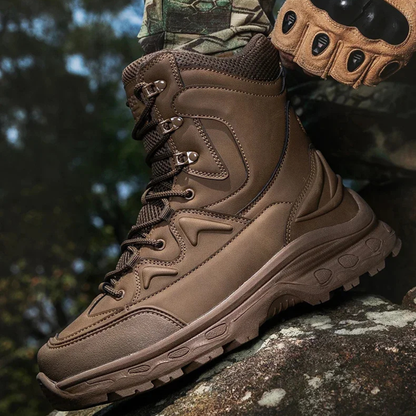 The Windmill Ridge Men’s Durable Tactical Waterproof Snow Boots — 9