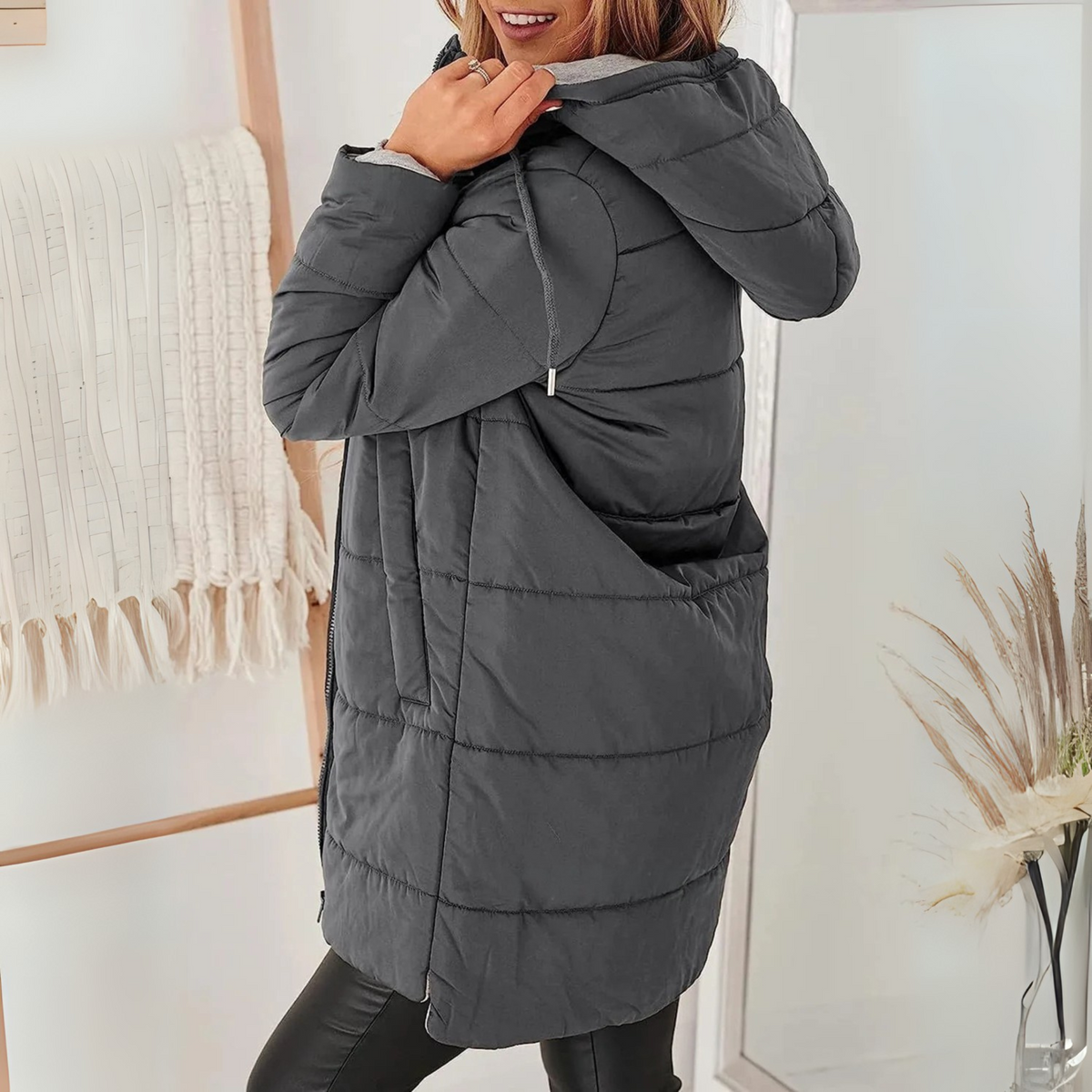 Ainsley - Casual Hooded Puffer Down Jacket — 5