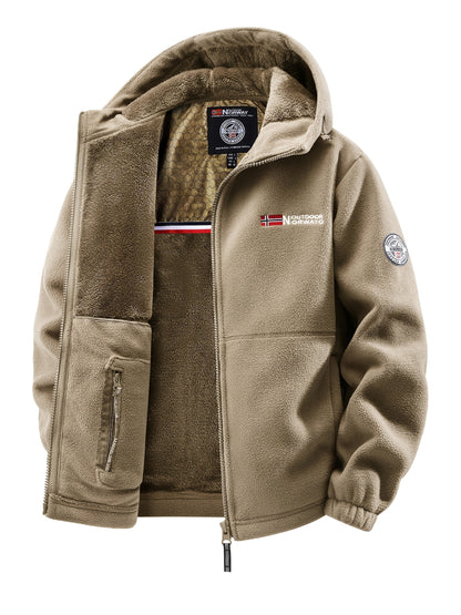 [Shu Le Shui OBM] Nouveaux produits de Pâques en ligne ! Nouveaux vestes d'automne et d'hiver doublées et épaissies en polaire, tissu polaire à la mode, doublure en graphène, décontractées, à la mode, énergiques et polyvalentes, adaptées aux scénarios de — 10