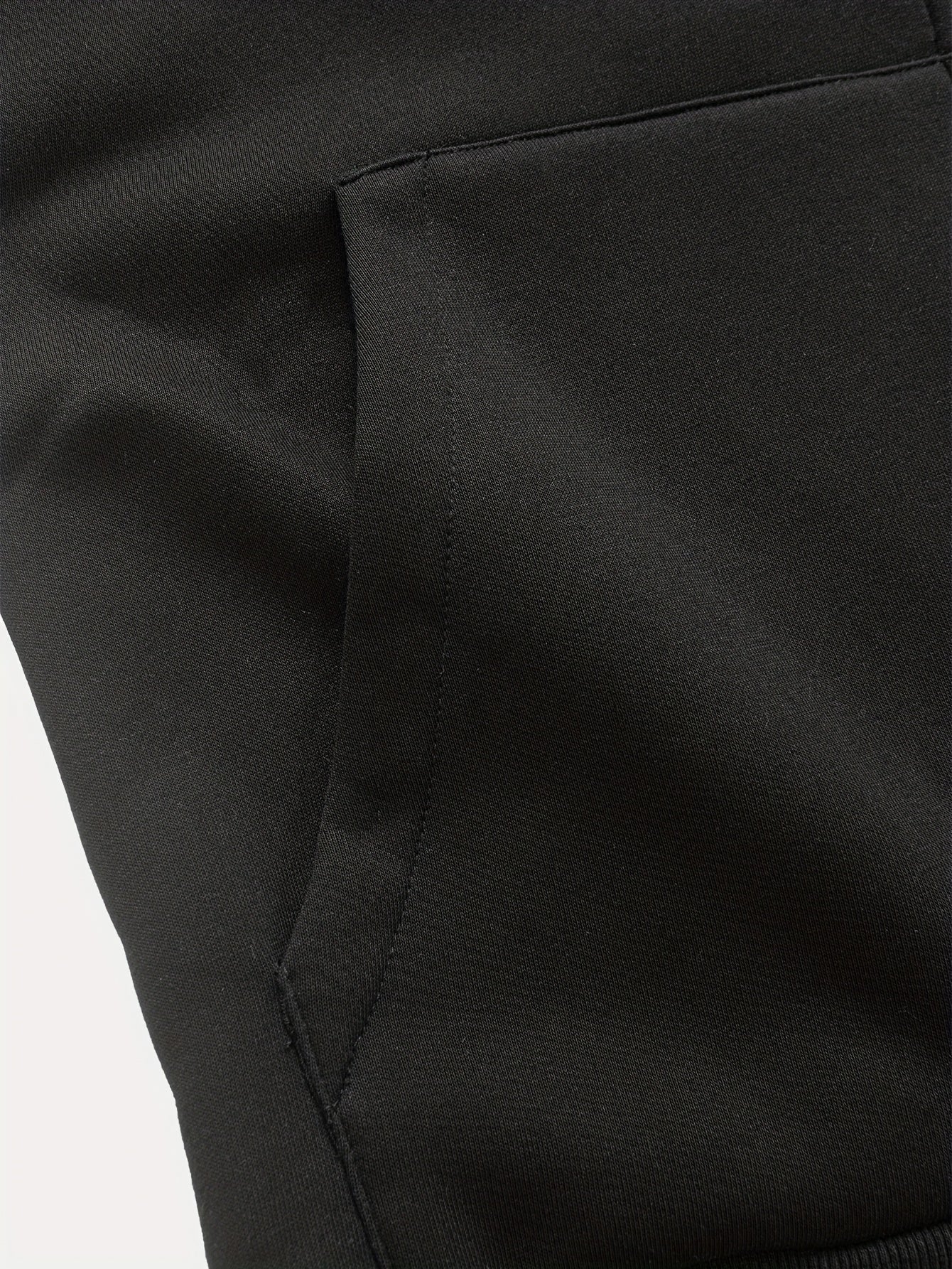 Vêtement d'extérieur pour homme, sweat à capuche zippé pour l'automne/hiver. Veste de sport décontractée pour homme — 5