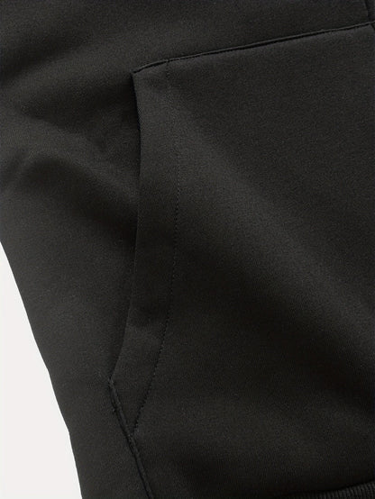 Vêtement d'extérieur pour homme, sweat à capuche zippé pour l'automne/hiver. Veste de sport décontractée pour homme — 5