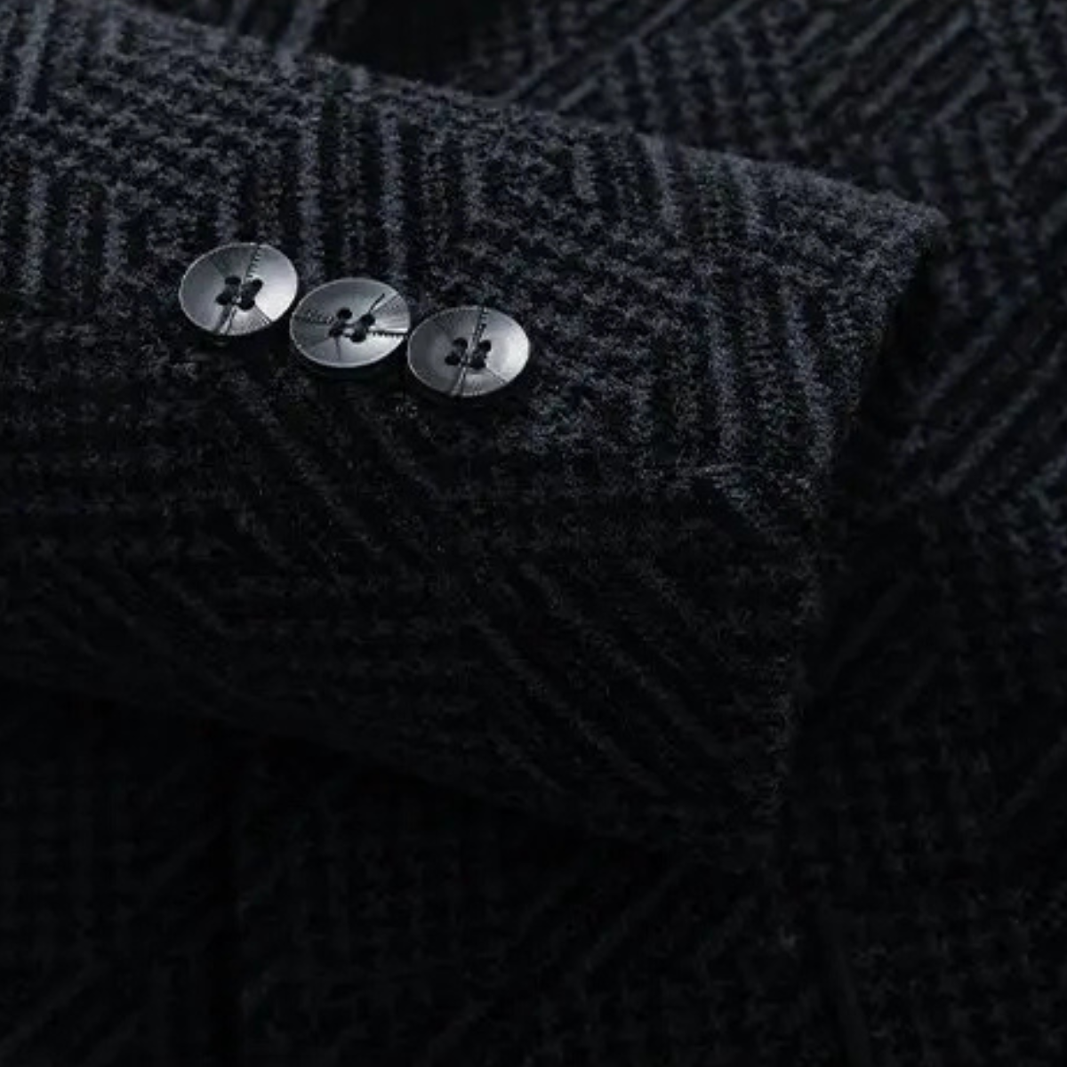 Le Blazer d'Hiver en Chenille pour Hommes Mandello avec Doublure en Fourrure Douce — 10