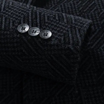 Le Blazer d'Hiver en Chenille pour Hommes Mandello avec Doublure en Fourrure Douce — 10
