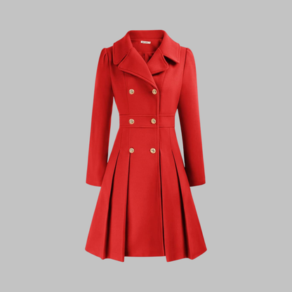 Amelia - Elegant Long Sleeve Coat — 9