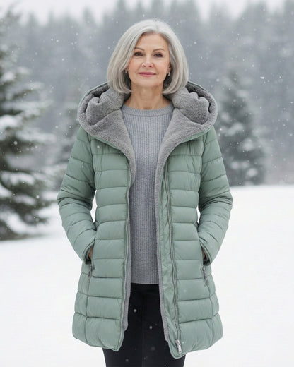 Grace - Warm Fleece Puffer Jacket — 9