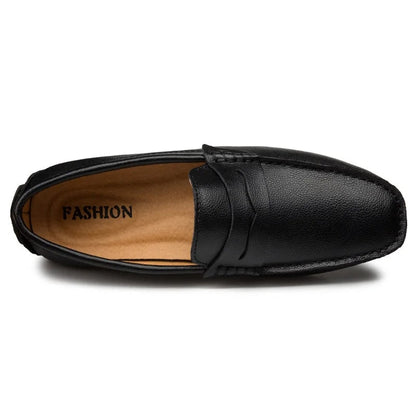 Mocassins d'été en cuir décontractés — 18