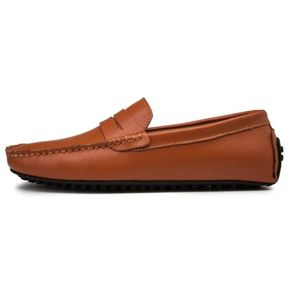 Mocassins d'été en cuir décontractés — 20