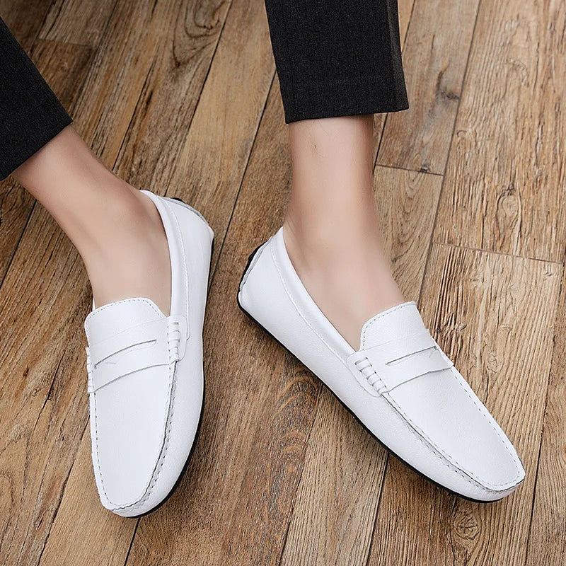 Mocassins d'été en cuir décontractés — 6