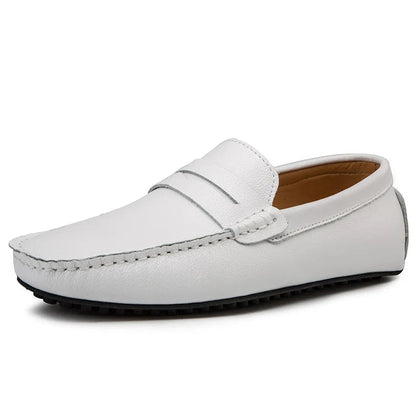 Mocassins d'été en cuir décontractés — 8