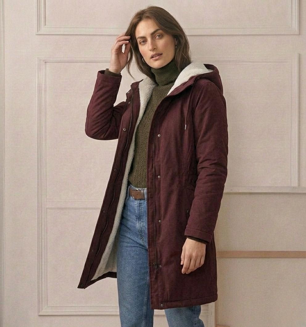 MOREAU LYON | PARKA D'HIVER DOUBLÉE EN POLAIRE POUR FEMMES — 16