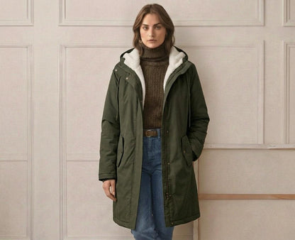 MOREAU LYON | PARKA D'HIVER DOUBLÉE EN POLAIRE POUR FEMMES — 18