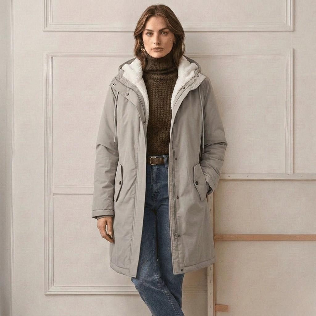 MOREAU LYON | PARKA D'HIVER DOUBLÉE EN POLAIRE POUR FEMMES — 20