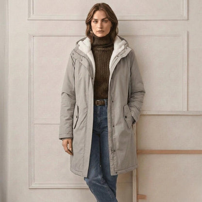 MOREAU LYON | PARKA D'HIVER DOUBLÉE EN POLAIRE POUR FEMMES — 20