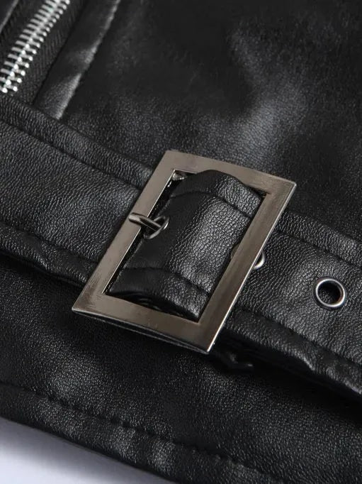 Austin | veste en cuir biker classique — 6