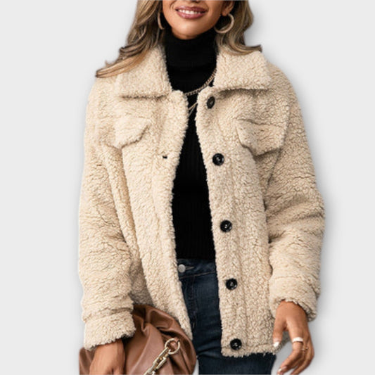 Lucy – Cosy Teddy Jacket — 1
