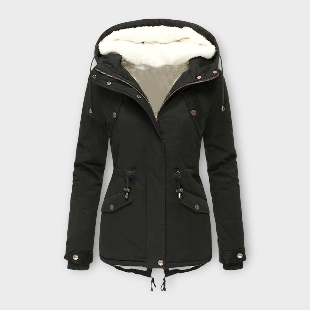 Mori | Parka Matelassée à Capuche Doublée Polaire Femme