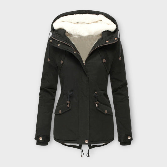 Mori | Parka Matelassée à Capuche Doublée Polaire Femme