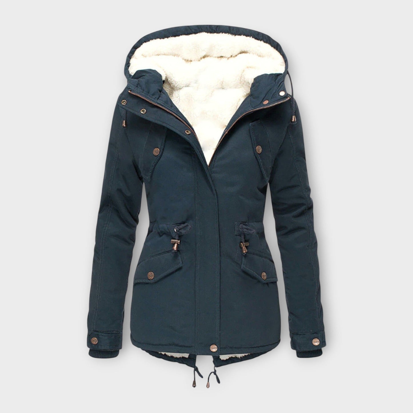 Mori | Parka Matelassée à Capuche Doublée Polaire Femme