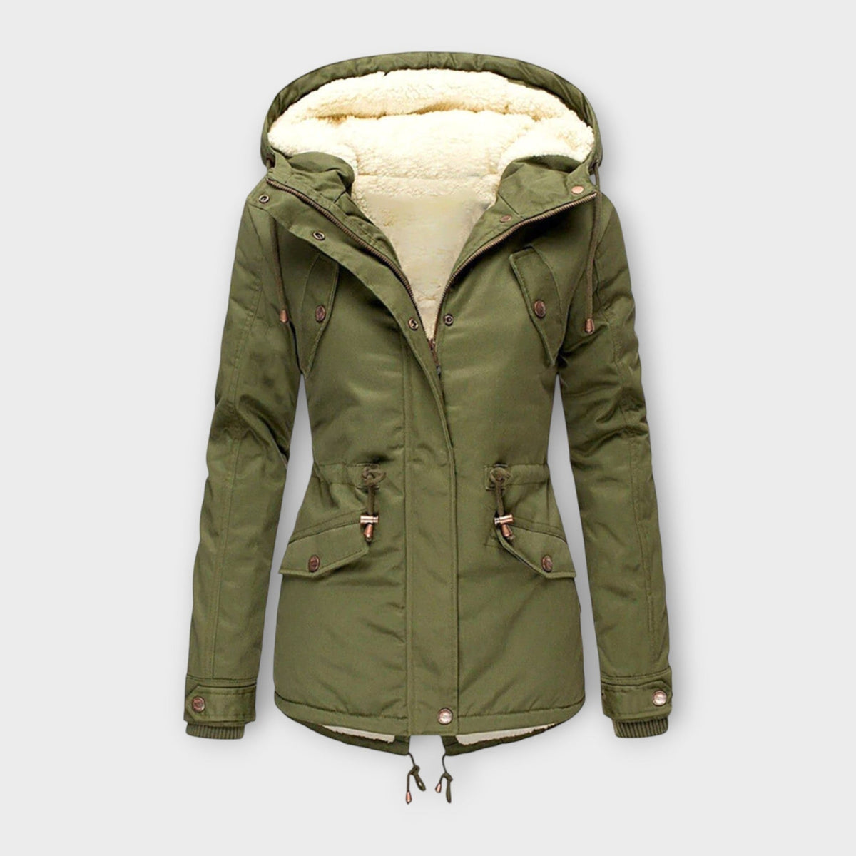 Mori | Parka Matelassée à Capuche Doublée Polaire Femme