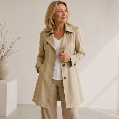 Grace - Classic Vintage Trench Coat — 5