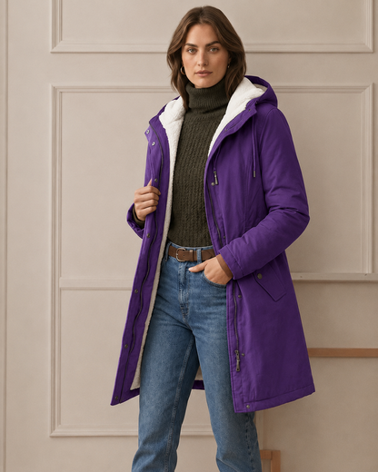 MOREAU LYON | PARKA D'HIVER DOUBLÉE EN POLAIRE POUR FEMMES — 24