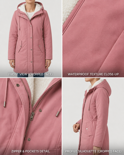 MOREAU LYON | PARKA D'HIVER DOUBLÉE EN POLAIRE POUR FEMMES — 27