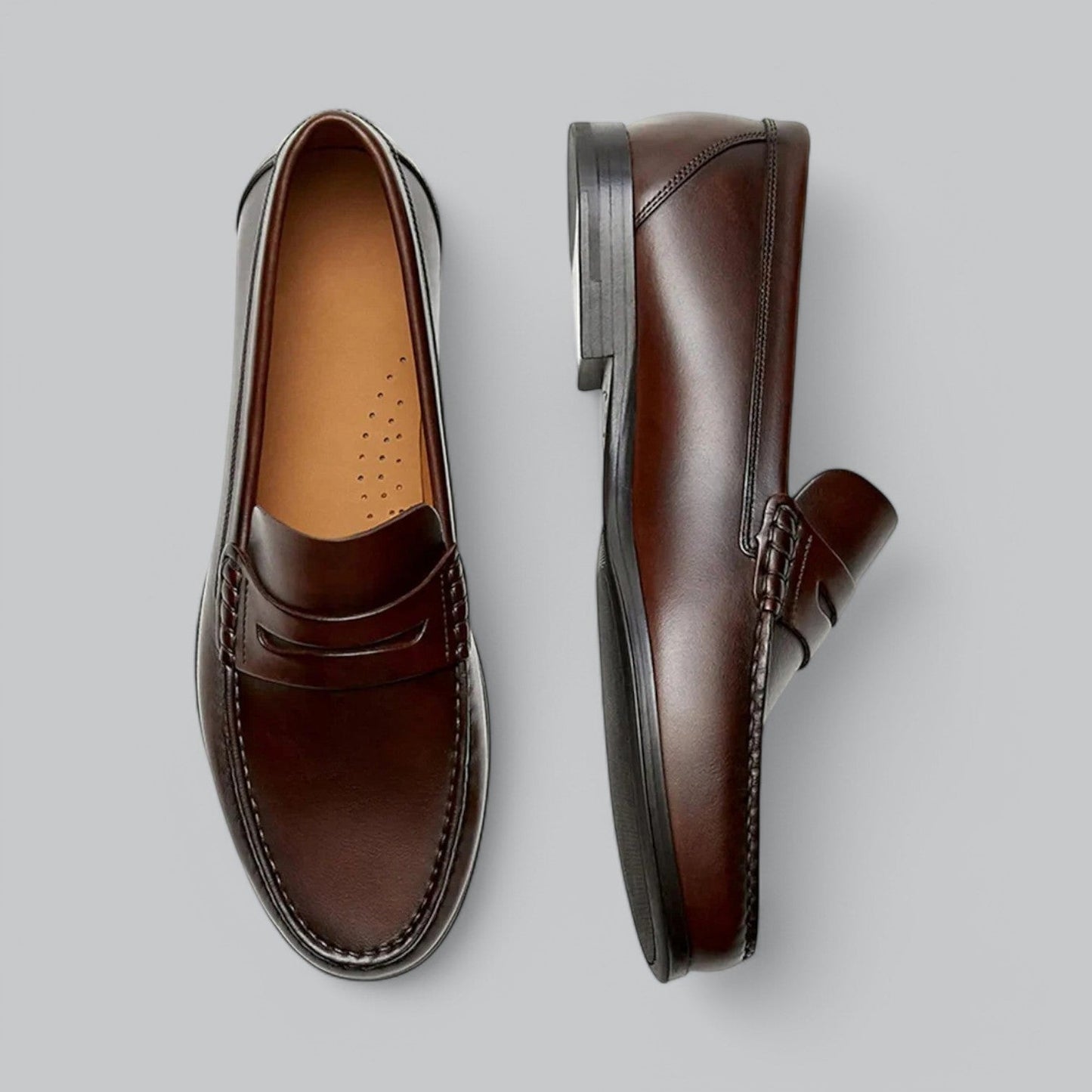 Mocassins élégants en cuir — 2