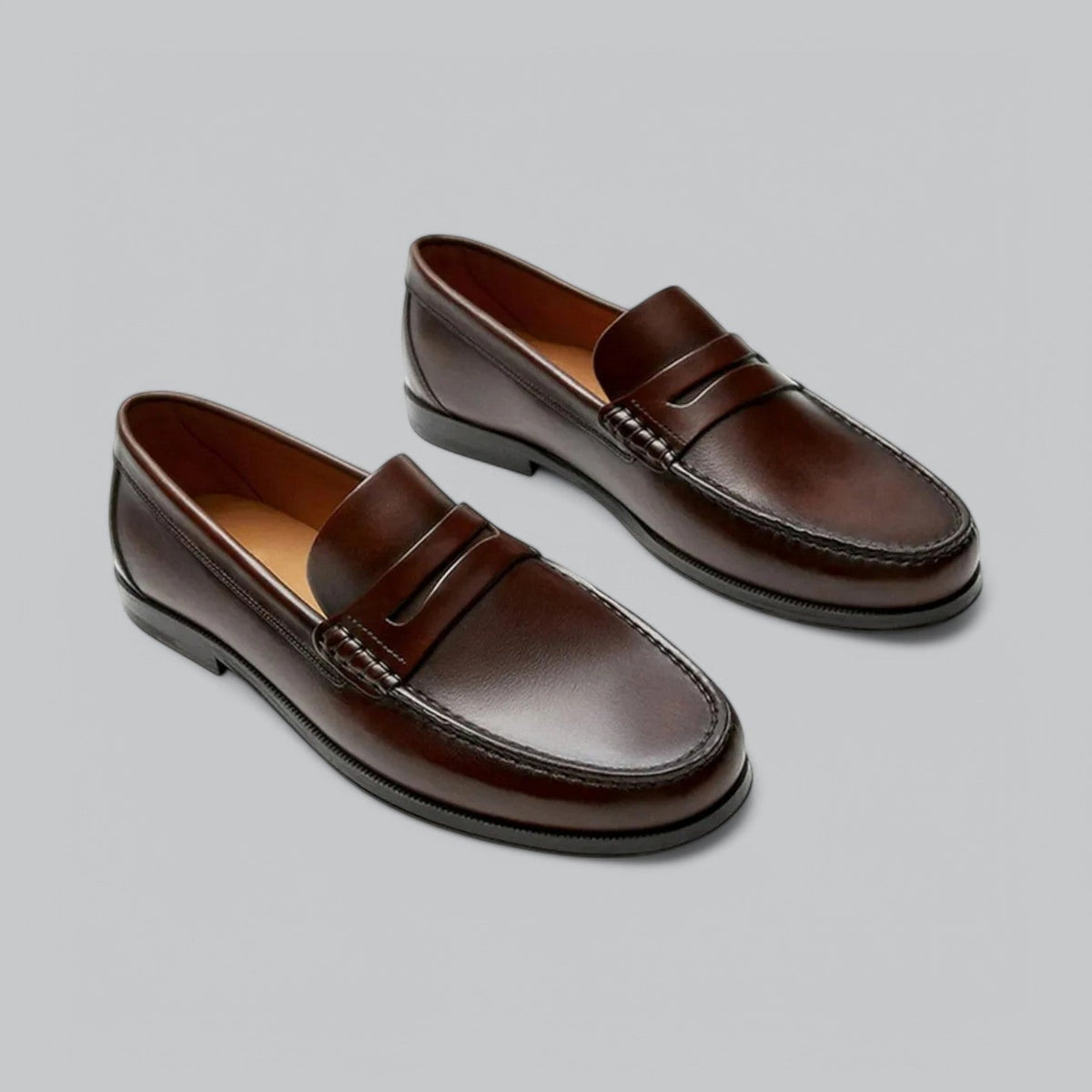 Mocassins élégants en cuir — 3