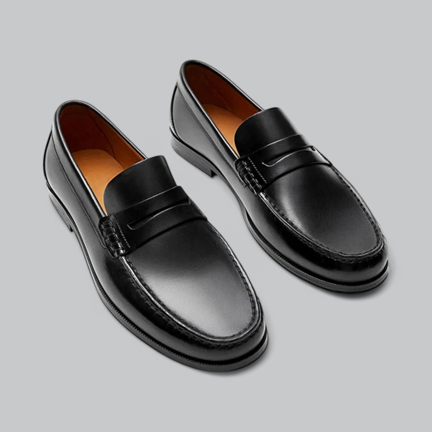 Mocassins élégants en cuir — 9
